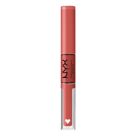 Nyx Professional Makeup Shine Loud Long-Lasting Liquid Lipstick With Clear Lip Gloss - Magic Maker (Dusty Nude Mauve) | Walmart (US)