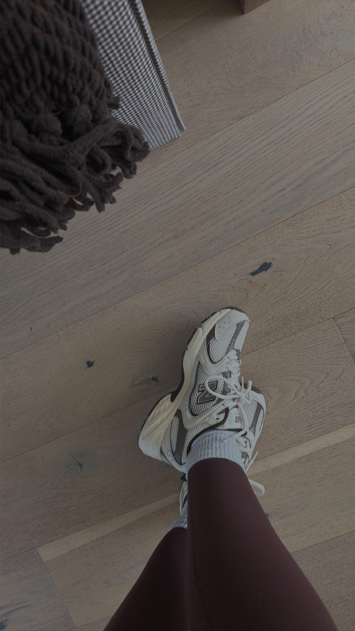 Wearing these New Balances on repeat lately! I have the white/brown  and they go with everything 🤎

#LTKmomlife #LTKgrwm #LTKootd