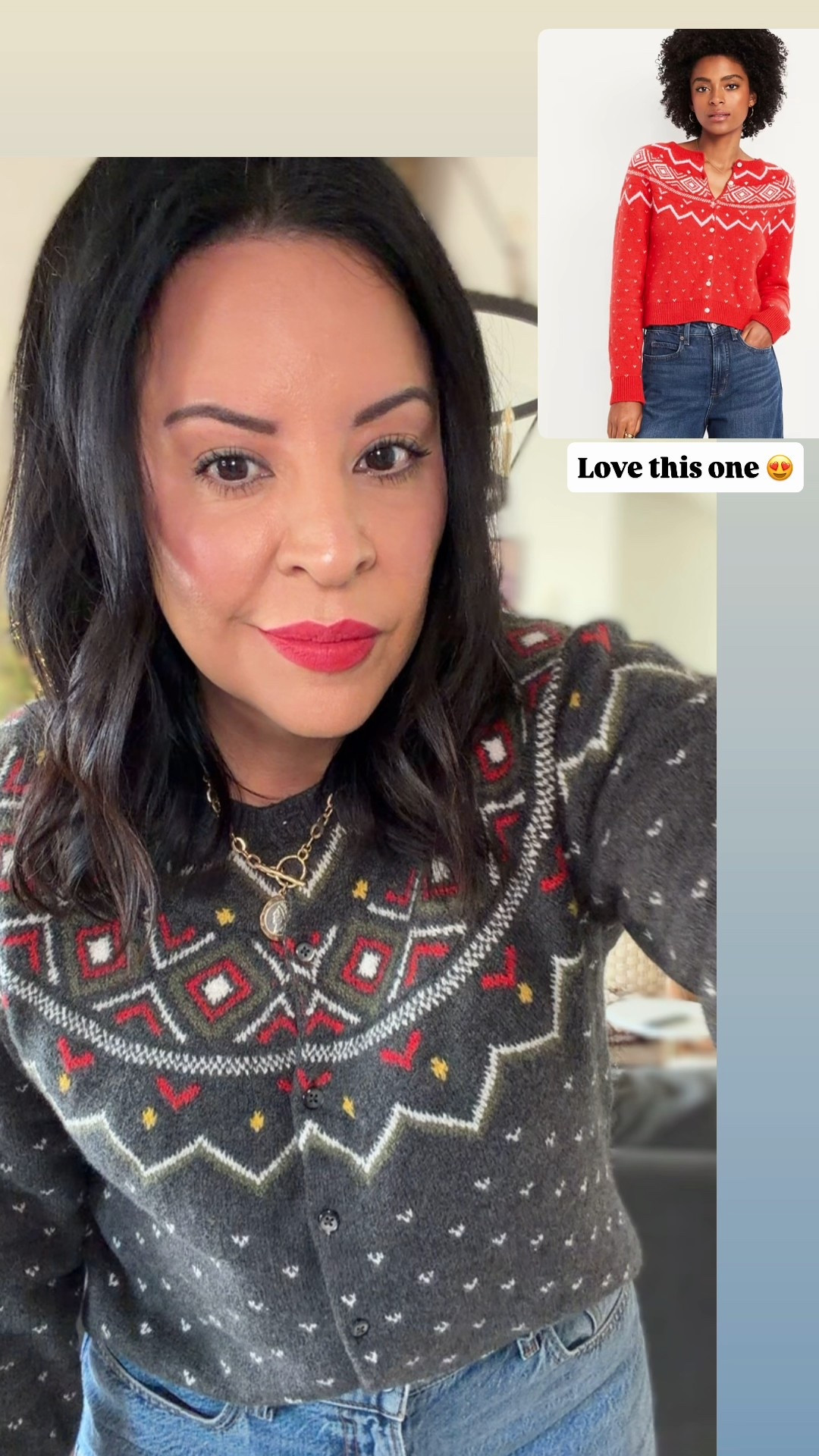 Wearing a size large in my top. It’s currently 50% off! Jeans size 30 in the medium wash (I’m a size 10). 

#LTKSaleAlert #LTKootd #LTKMidsize