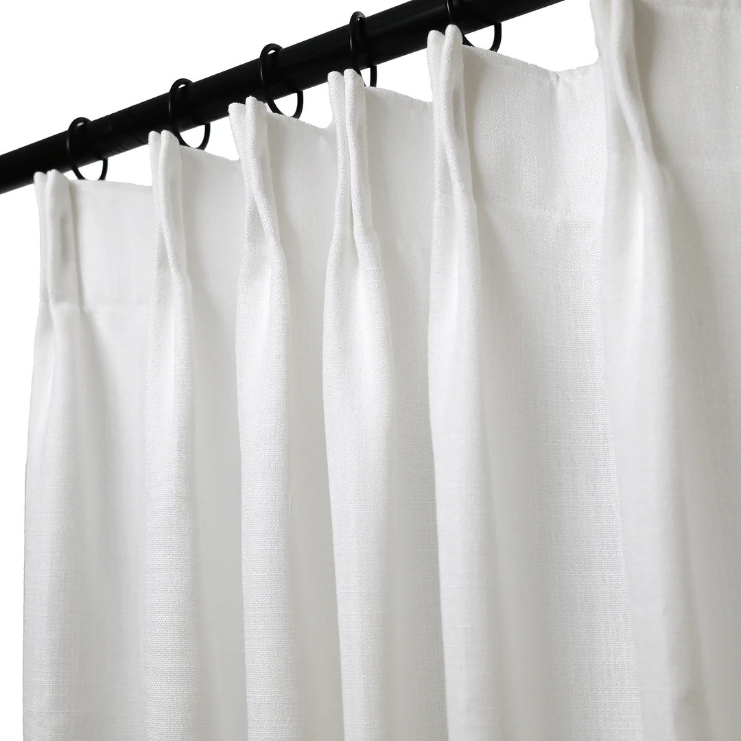Lily Linen Curtains & Drapes Pleated | NeutralCurtains
