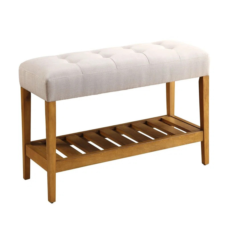 Daryon Upholstered Shelves Storage Bench | Wayfair Professional