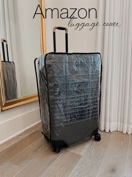 HIGHLY RECOMMEND this Amazon luggage cover! So easy to put on and folds flat easily to store. So happy to not get my luggage destroyed during travel 🙌🏼

#LTKitbag #LTKtravel #LTKfindsunder50