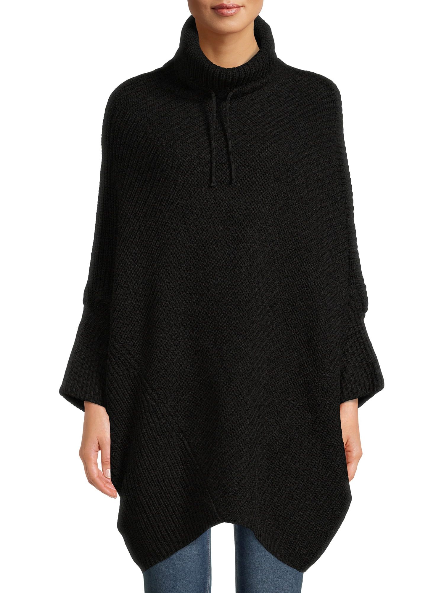 Heart N Crush Poncho, Womens | Walmart (US)