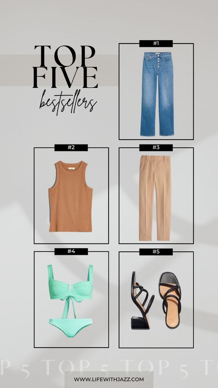 This week’s top 5 bestsellers! Most of these items are also on sale at Madewell & J.Crew this weekend 

#LTKsalealert