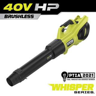40V HP Brushless 190 MPH 730 CFM Cordless Battery Jet Fan Leaf Blower (Tool Only) | The Home Depot