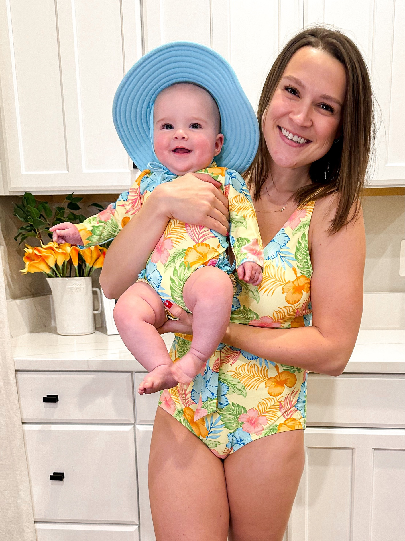 #ad I don’t know about you all, but the second the Holidays are over my mind is on warmer weather and Spring Break. It’s only January and we have our girl beach ready in the cutest little swim outfit I’ve ever seen. If you’re like me and thinking ahead, check out @RuffleButts new prints for your little ones (and yourself so you can match!). 
 #RuffleButts #RuggedButts

#LTKswim #LTKbaby #LTKfamily