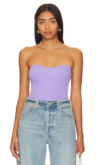 Del Rey Tube Top in Bright Lilac | Revolve Clothing (Global)