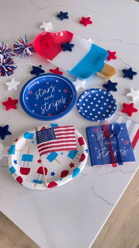 Memorial Day party decor 🇺🇸 these paper plates and decorations are so cute for hosting an affordable Memorial Day BBQ ✨

Memorial Day party, Memorial Day decor, Fourth of July decor, bbq decorations, Walmart, patriotic decorations, Christine Andrew 

#LTKHome #LTKFindsUnder50 #LTKParties