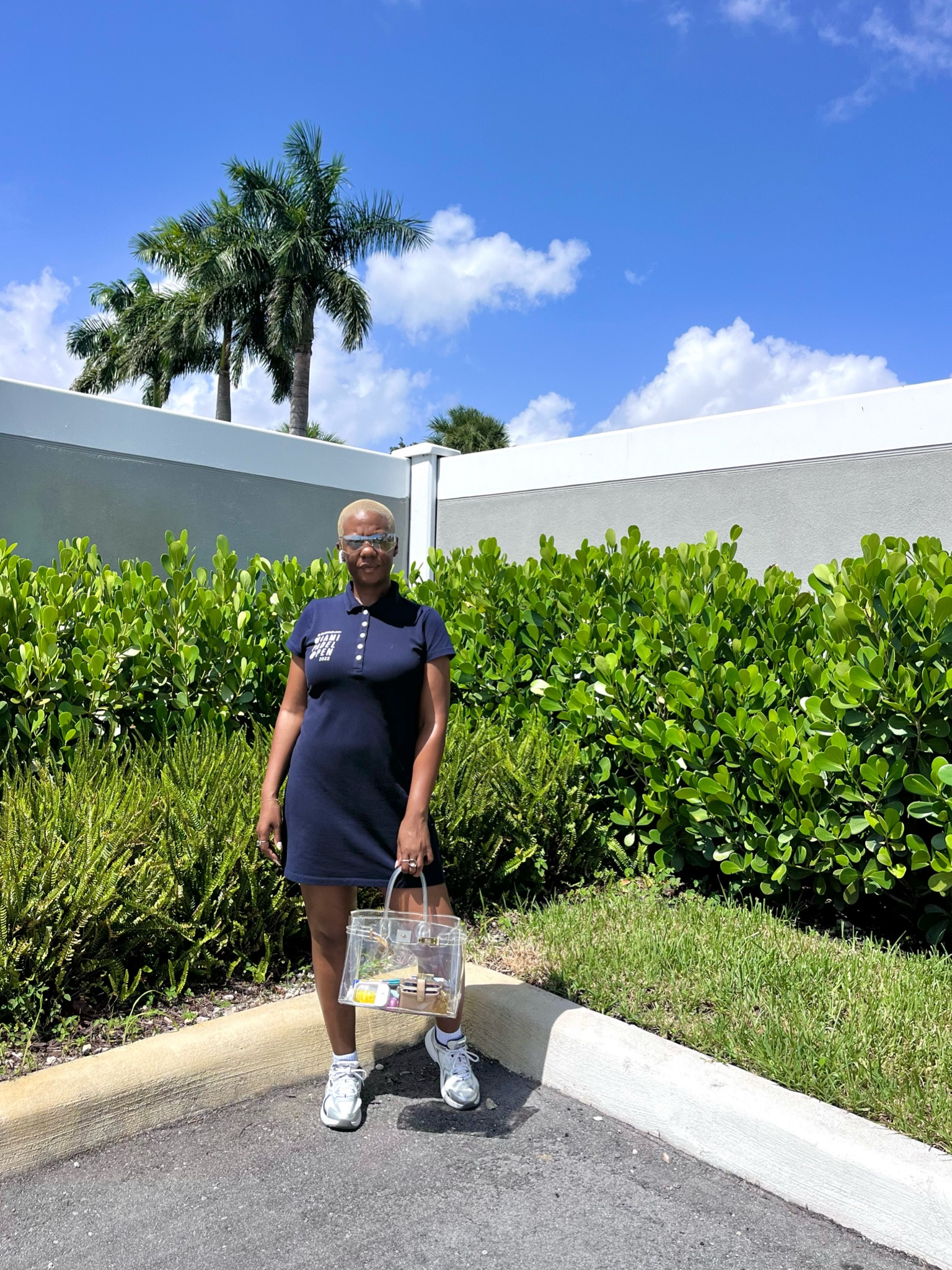 A navy polo dress speaks for itself. Chic, classic, sporty! I’m wearing size medium  