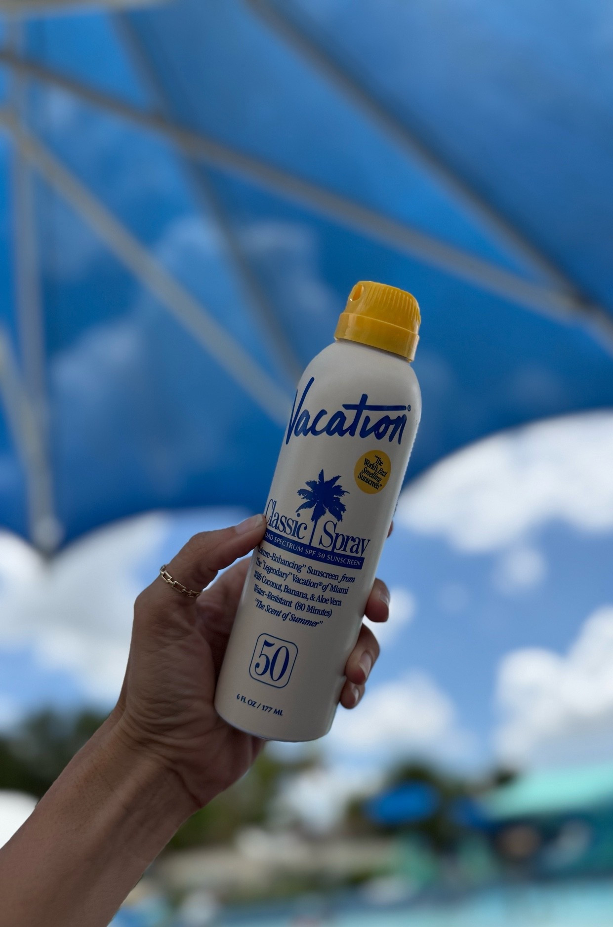 obsessed with this sunscreen scent