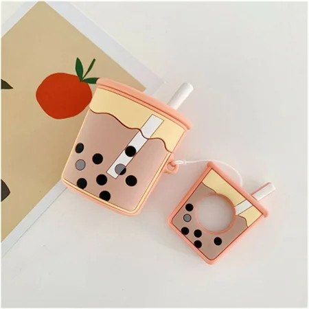for Apple Airpod 1&2 Case Cover 3D Cartoon Hooks Ring Grip Case Silicone Bluetooth Headset & Earphon | Walmart (US)