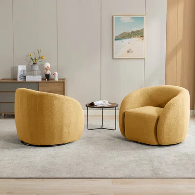 Katherline Upholstered Swivel Armchair | Wayfair North America