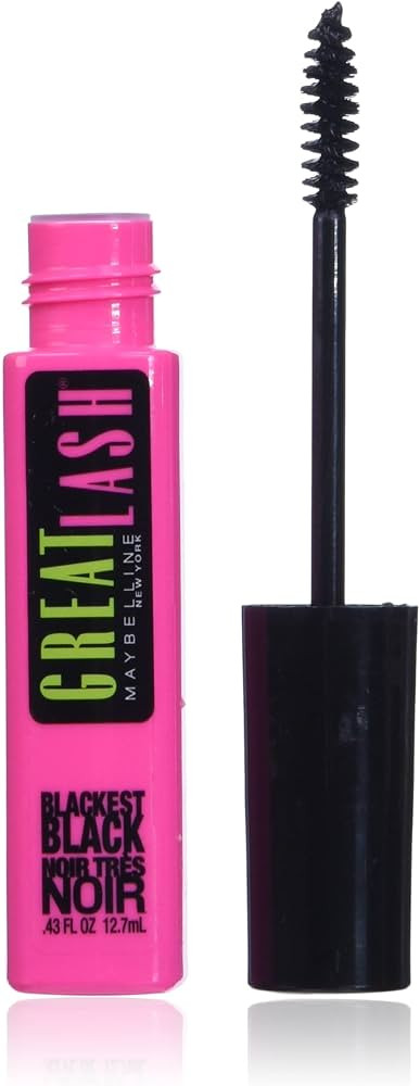 Maybelline Great Lash Washable Mascara, Volumizing Lash-Doubling Formula That Conditions As It Th... | Amazon (US)