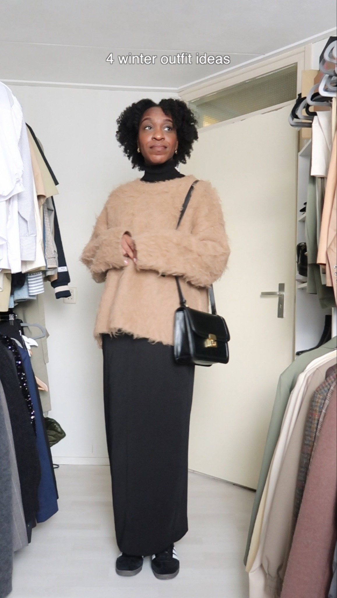 Winter casual chic outfit 
Sweater - L (oversized fit)
Skirt - M (falls small)

#LTKstyletip #LTKworkwear #LTKshoecrush