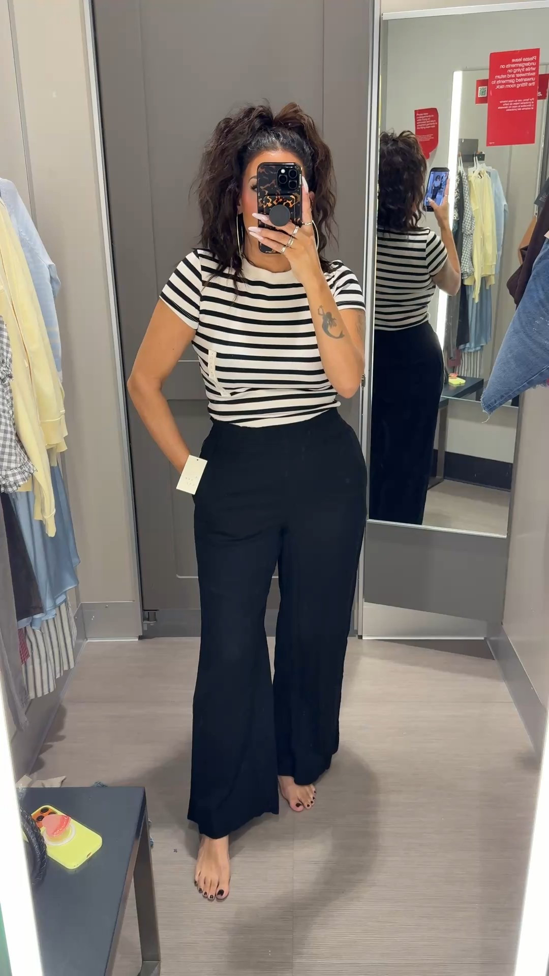 Target Try On 
5’4” 150ish pounds, 36C, 31”waist, 41” hip, 8/10 pant

#LTKMidsize #LTKWorkwear #LTKootd