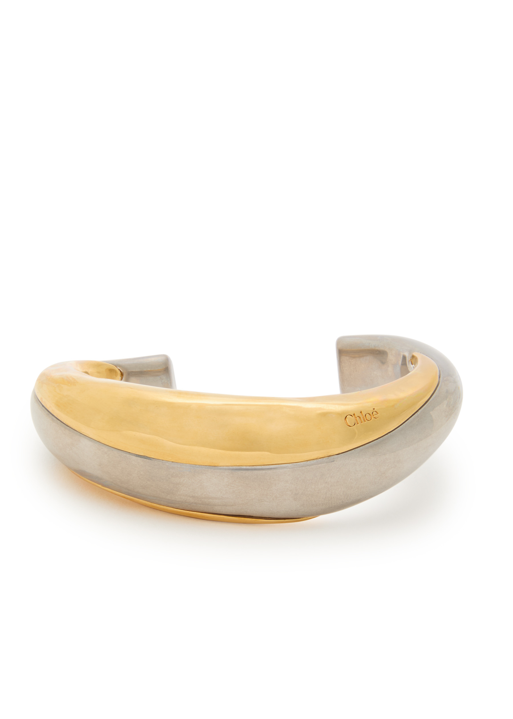 CHLOE GLAZE DUO TONE BRACELET_70091_GOLD | Harvey Nichols