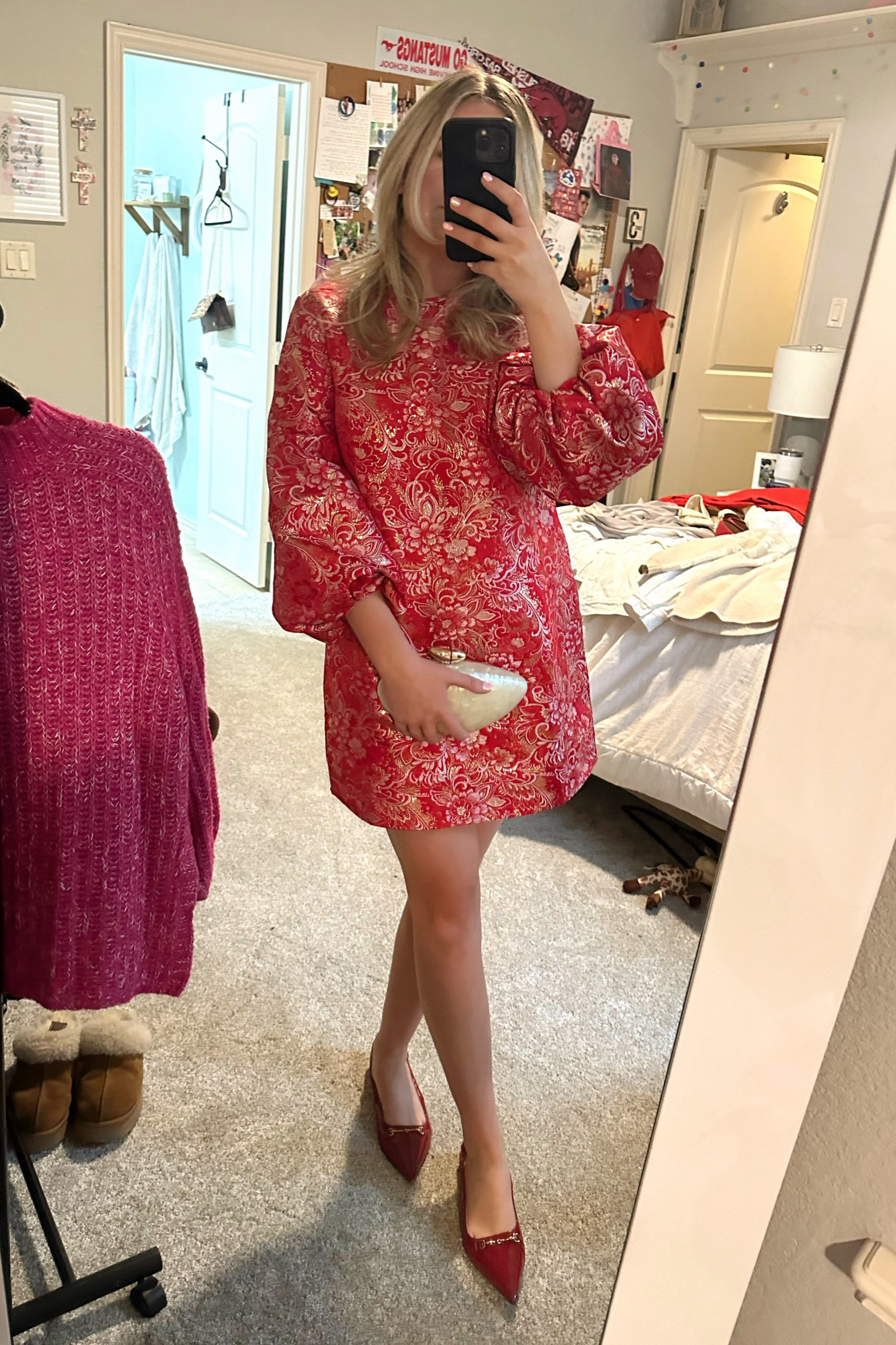  Christmas dress❤️🎄

#LTKShoeCrush #LTKItBag #LTKParties