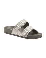 Double Buckle Flat Sandals | Marshalls