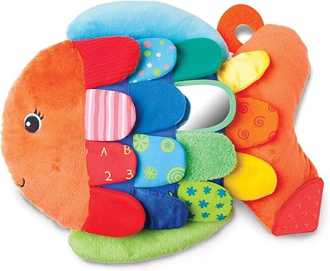 Melissa & Doug Flip Fish Soft Baby Toy | Amazon (US)