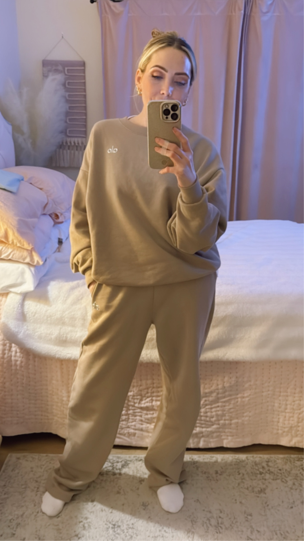 Cutest, comfiest sweat set for home, hospital, errands or to the gym! 30% off site wide sale happening now!

This set comes in multiple colors & would make an awesome Christmas gift!

Wearing an XS in pants & S in sweatshirt
Long sleeve white top underneath is same brand & size S
Linked it all up for you!#sweatset 

#LTKOver40 #LTKHoliday #LTKFindsUnder100 #LTKGiftGuide #LTKSaleAlert