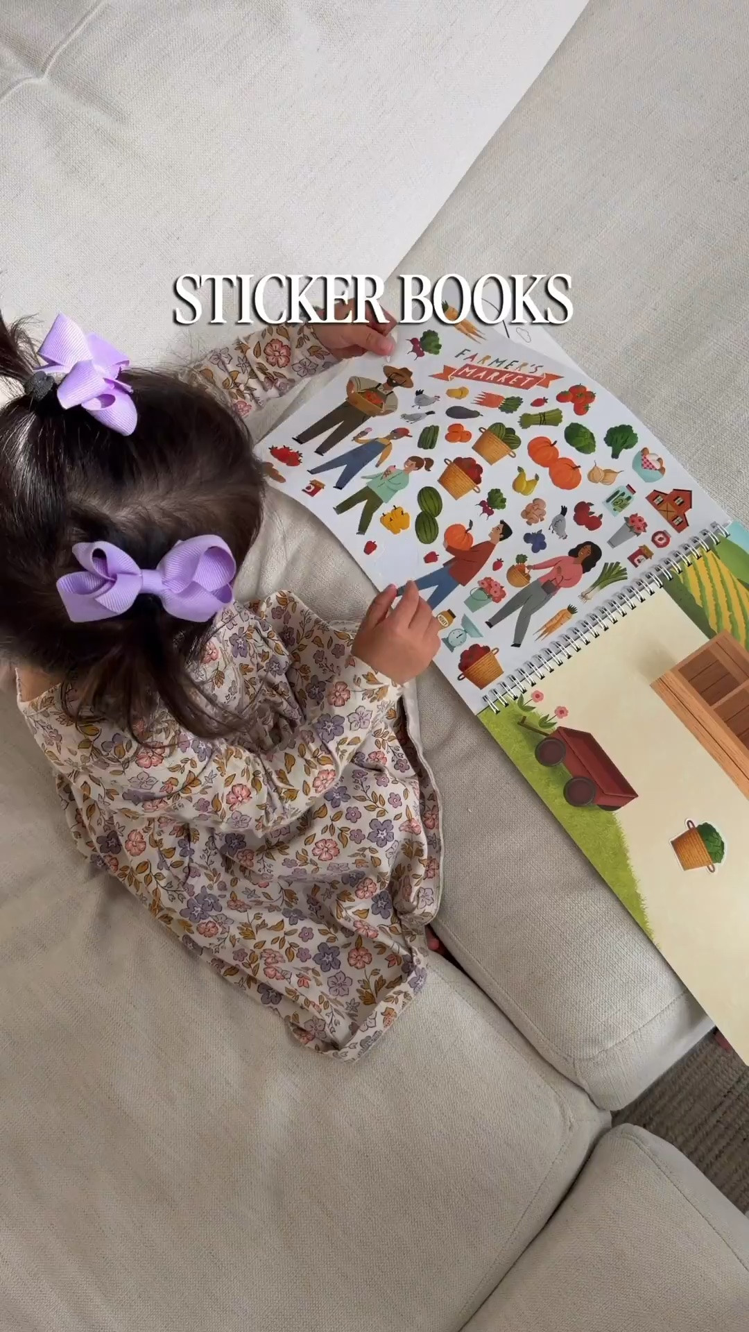 Sticker books we absolutely love! Great quality, also has coloring pages and rooted in real life.

#LTKmomlife #LTKKids