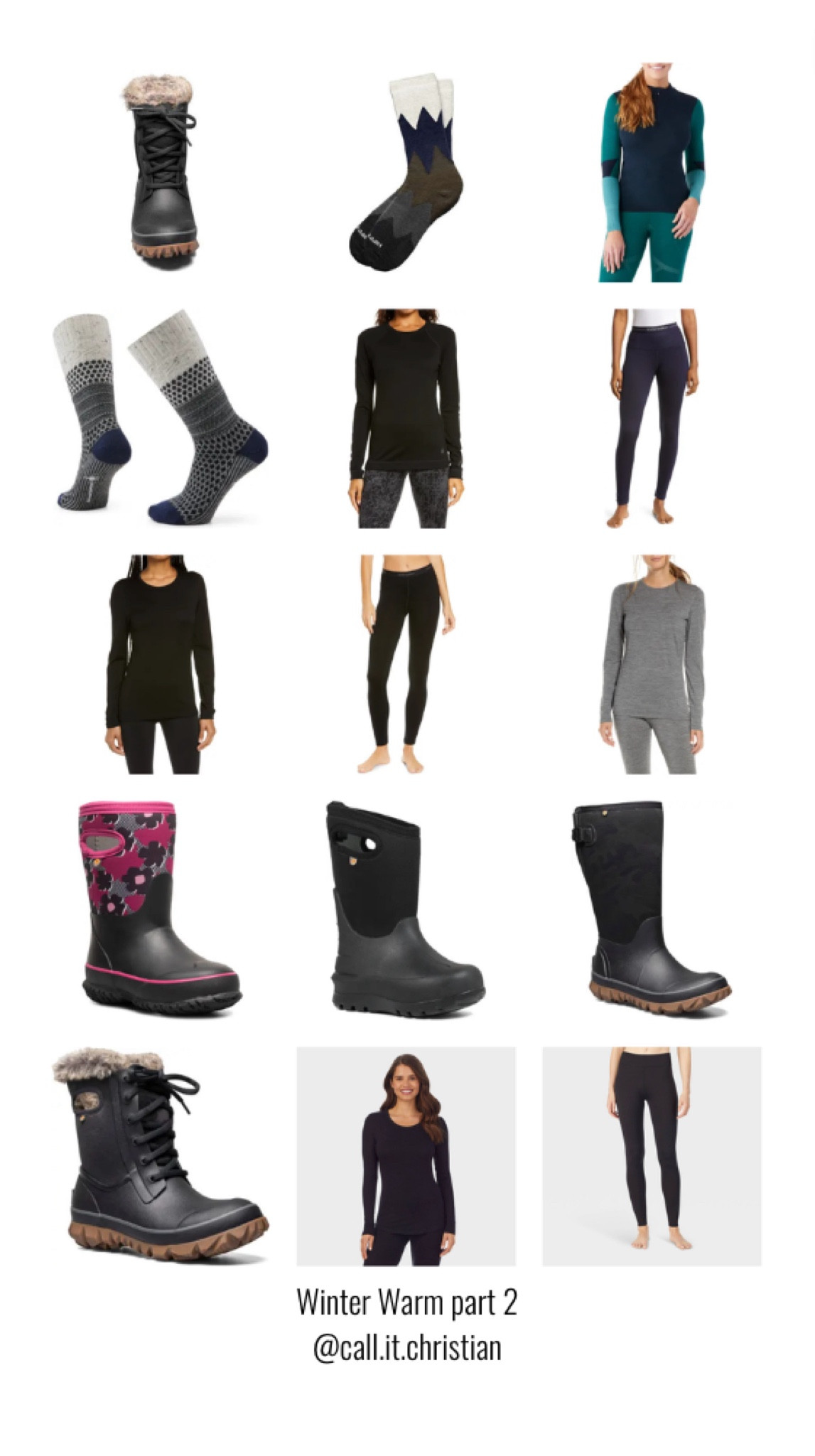 Warm Winter Essentials - Part 2

The womens and kids links that will actually keep you toasty. 

#LTKstyletip #LTKfindsunder100 #LTKSeasonal