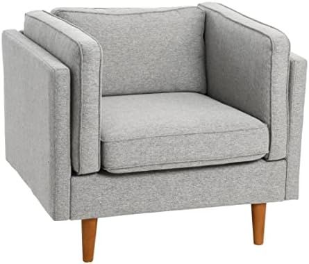Creative Co-Op Atley High Sided Armchair Sofas, Grey | Amazon (US)