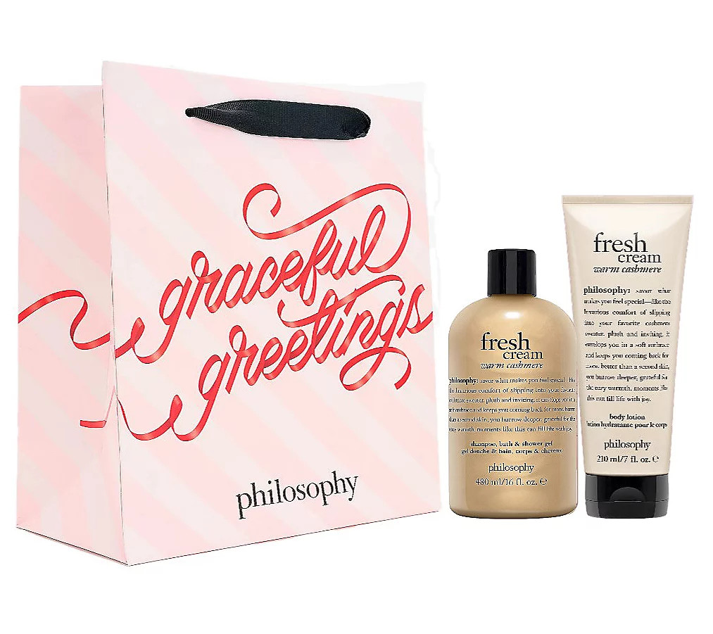 philosophy bath & body gift set | QVC