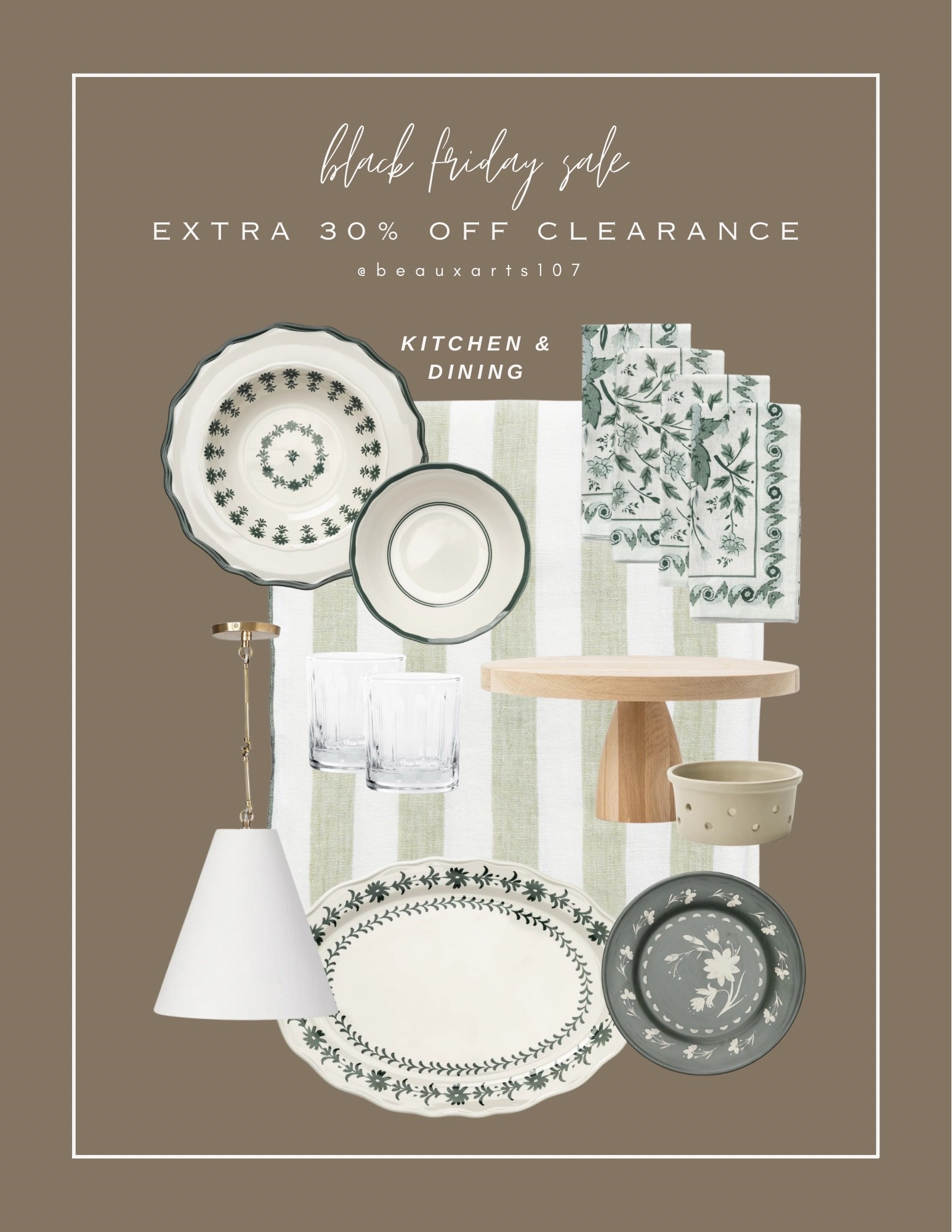 Get an extra 30% off these beautiful kitchen and dining deals for your home!

#LTKHome #LTKCyberWeek #LTKSaleAlert