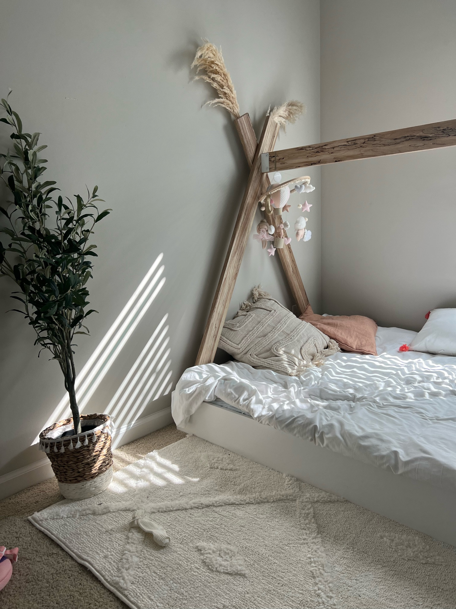 Welcome to our boho baby girl oasis! 🌸🌿 We are loving our little one's new room, complete with a cozy floor bed, a whimsical teepee, and all the boho-chic decor our hearts desire. 😍✨ And the best part? You can shop this entire look with just a few clicks on our favorite online store! 🛍️💻 From the funky wall art to the soft rugs and woven baskets, we've got all the essentials to create a bohemian paradise for your little one. 🌺🌼 And let's not forget about the floor bed - it's the perfect spot for snuggles, naps, and even playtime! 🧡👶 So why not give your baby girl the ultimate boho-chic room of her dreams? 🌟 With just a few carefully selected pieces, you can create a cozy and stylish space that will inspire creativity and wonder for years to come. 💖 So what are you waiting for? Head over to our favorite online store and start shopping this adorable boho baby girl room now! 🛒👀 #bohobabygirlroom #floorbed #teepee #whimsicaldecor #shopthelook #onlinestore #cozyandchic #homedecor #nurseryinspo #momlife #babygirlroomdecor #stylishbaby #bohemiandecor"

#LTKbaby #LTKfamily