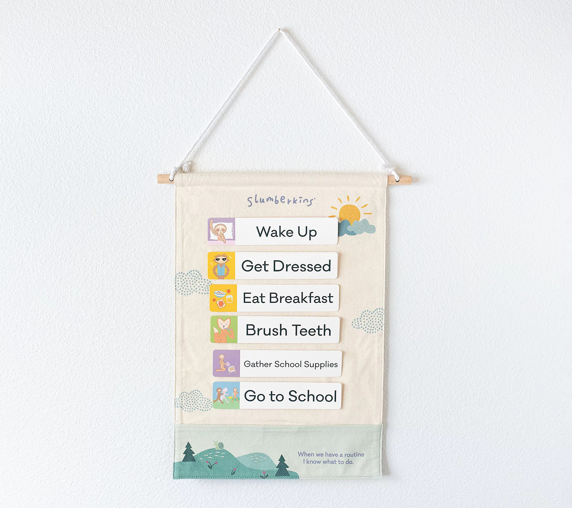 Slumberkins Routines Visual Schedule Kit | QVC