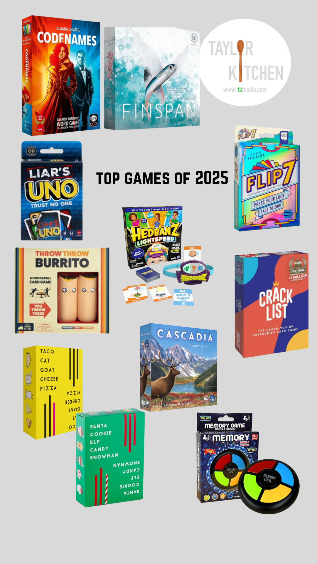 I don't know about you, but our family LOVES 🩷 to play games.  Each year we seek to buy some of the top rated games as gifts for family members & this year is no different.  Here are some of the top rated games of 2025 according to ChatGPT 😊 

 #LTKGiftGuide #LTKHoliday #LTKFindsUnder50