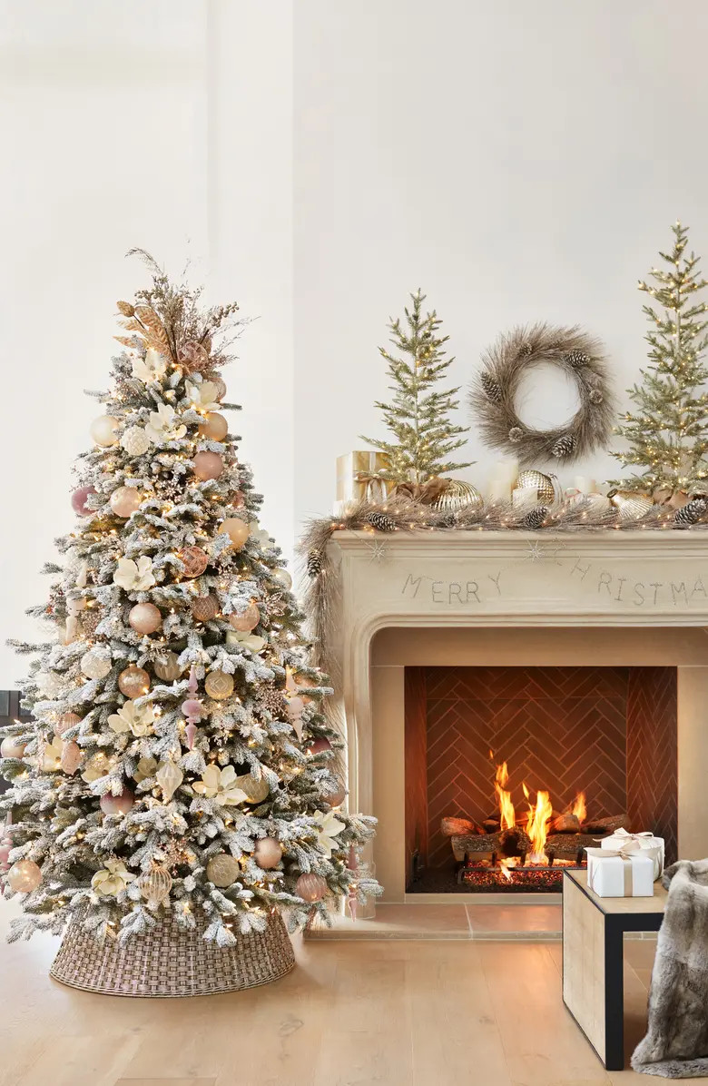 Frosted Fraser Fir® Pre-Lit Artificial Tree | Nordstrom