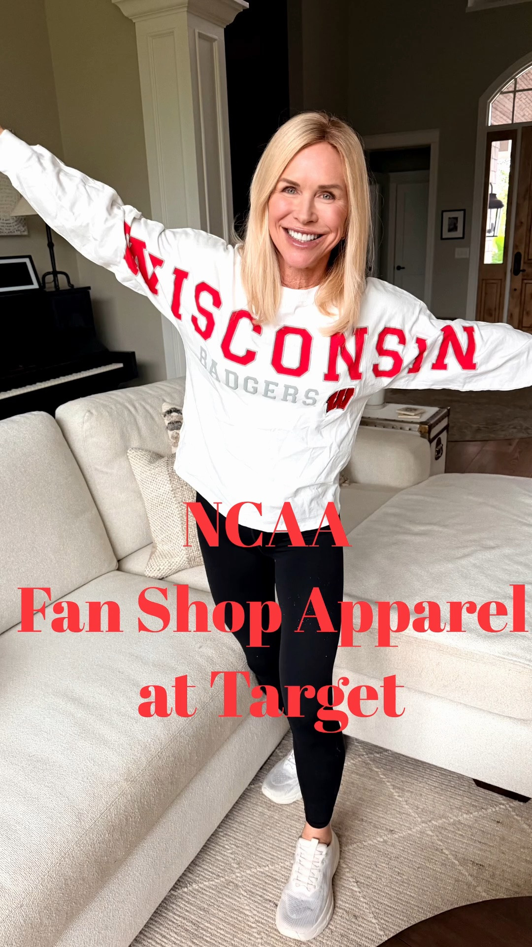 #targetpartner Gear up for game day with NCAA Fan Shop Apparel at Target! Dare I say this is the first time in my life I’ve ever put on a Gopher Shirt! 🤪😬
Click on any of my products below and it will take you into the NCAA fan apparel shop. You can check out all 58 teams!!!  #targetpartner @Target

#LTKdayinmylife #LTKootd #LTKOver40