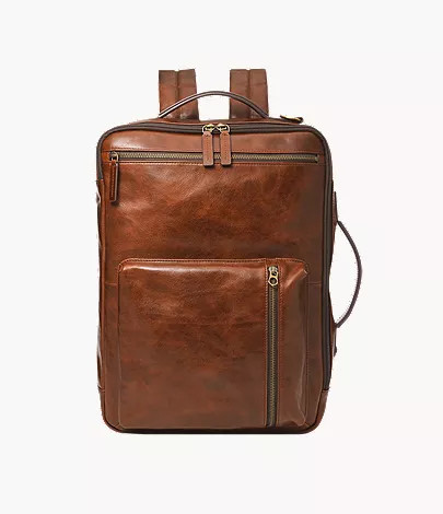 Buckner Leather Convertible Backpack | Fossil (US)