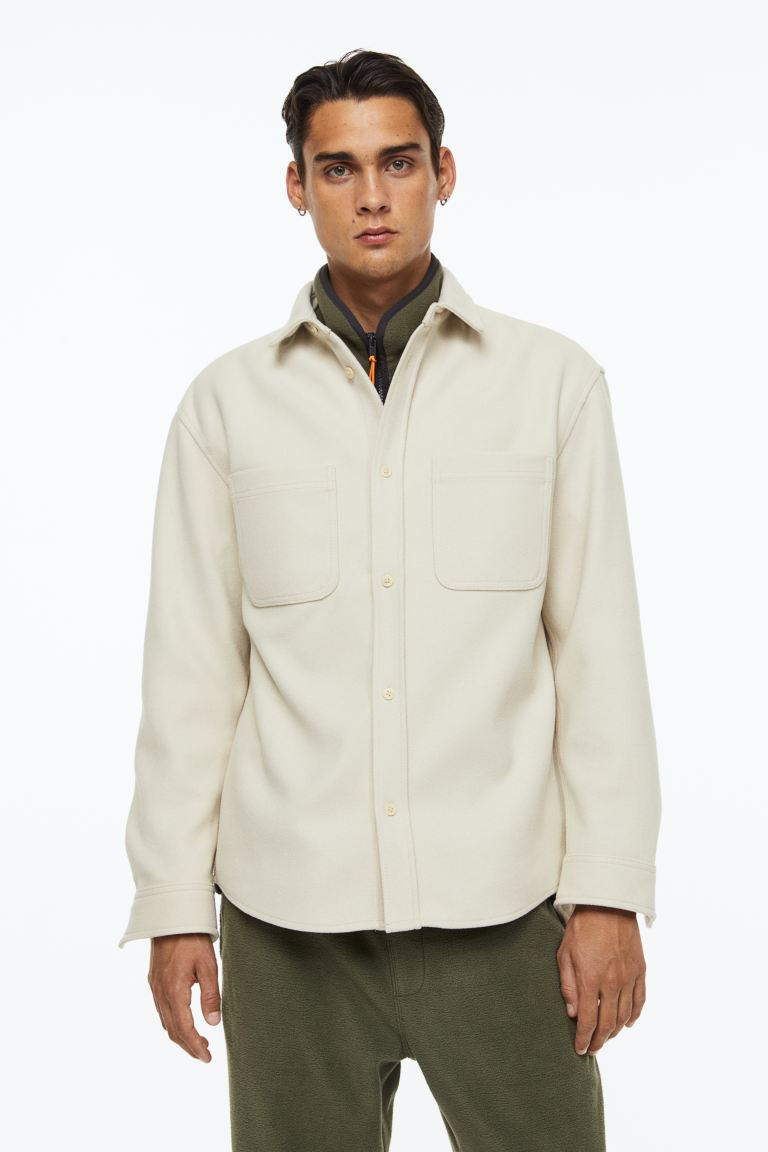 Relaxed Fit Fleece Overshirt | H&M (US + CA)