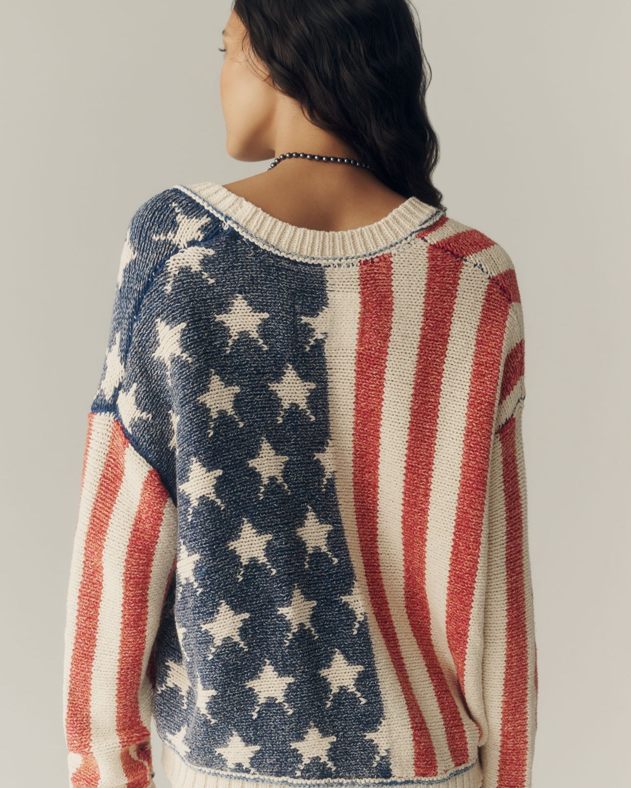 Pilcro Oversized Stars & Stripes Cardigan
On the more pricey side- but a classic and staple for your wardrobe! 
🇺🇸🇺🇸🇺🇸🇺🇸