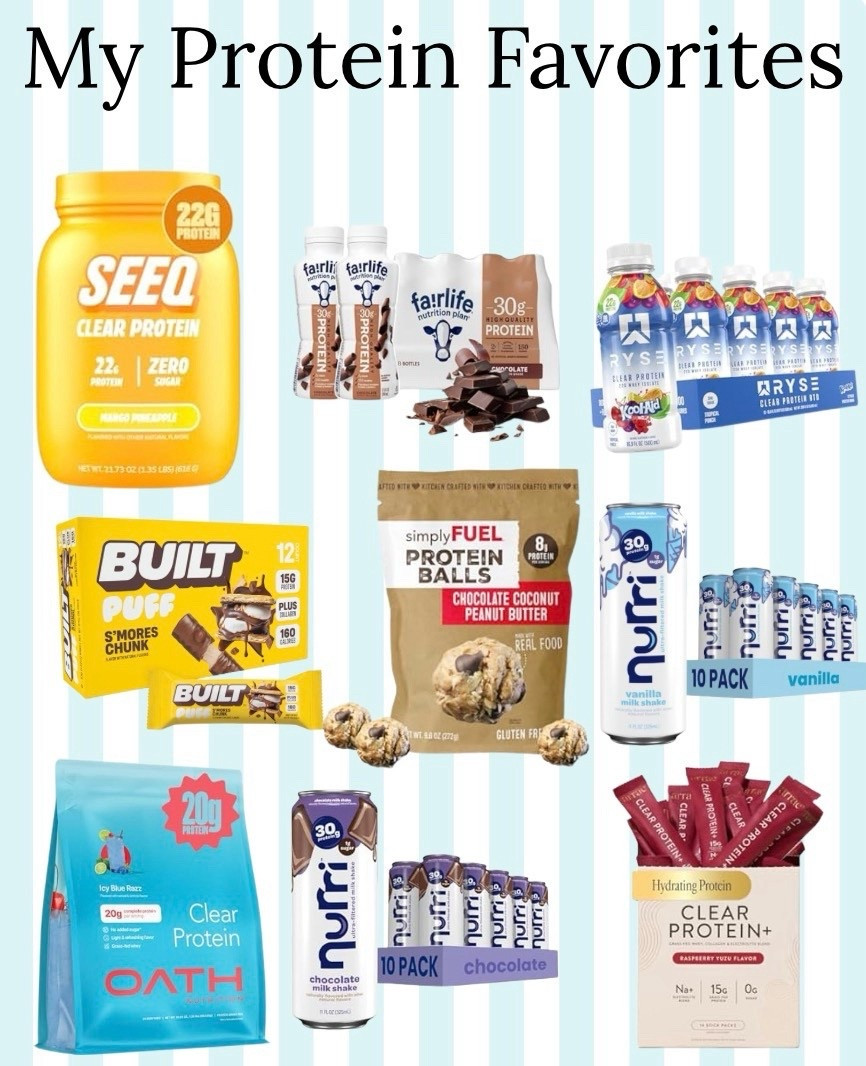 My favorites to hep me reach my daily protein goals

#LTKActive #LTKfitnessgoals #LTKselfcare