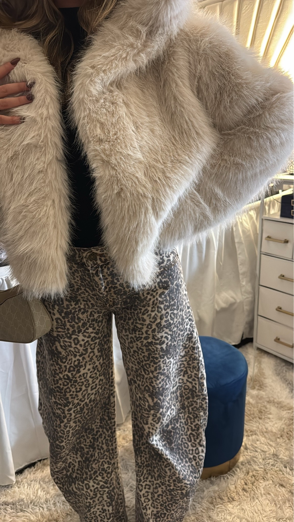 Warm fur jacket!

#LTKNYFW #LTKootd #LTKgrwm