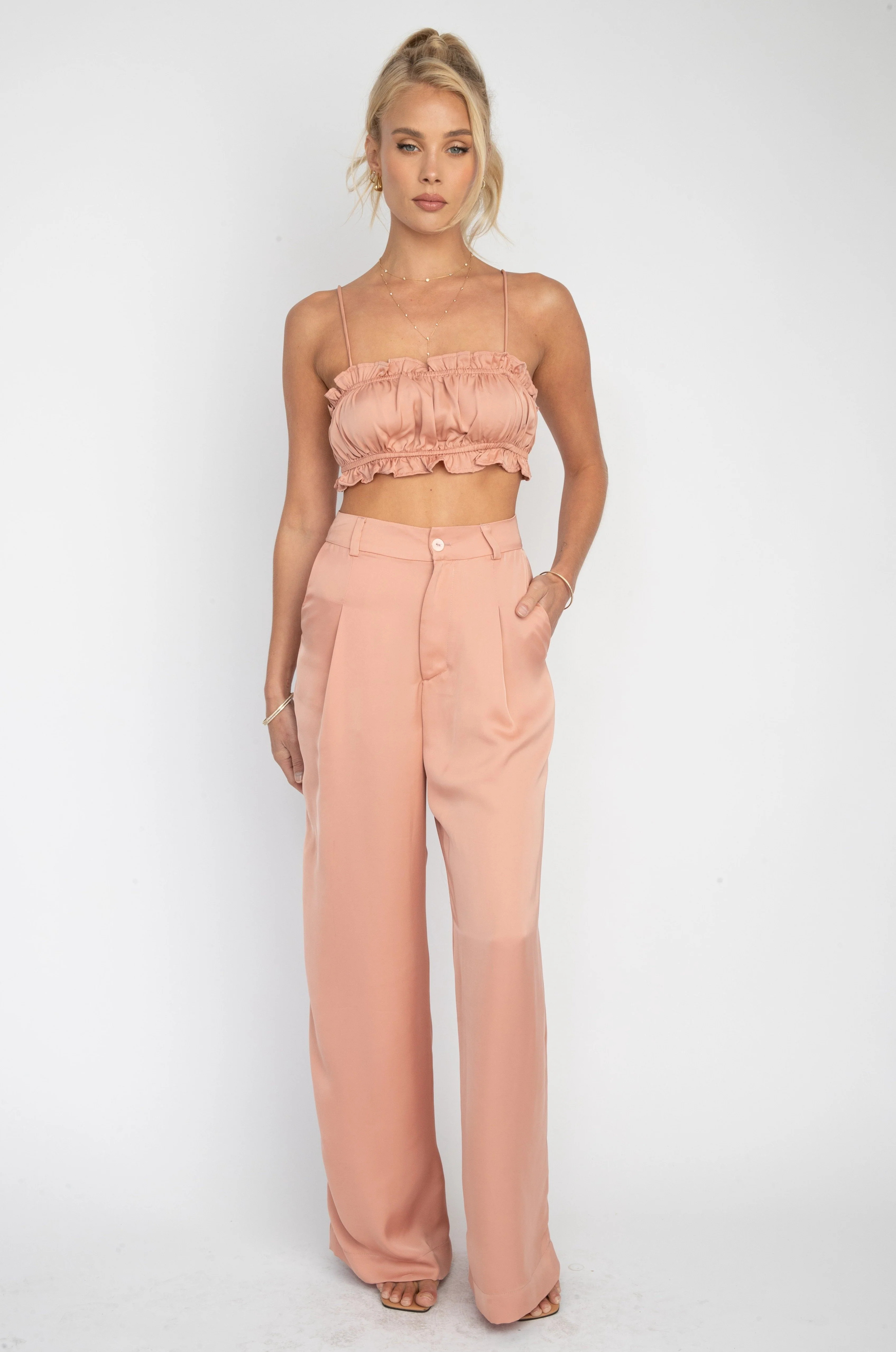 Sasha Trouser in Blush | RESA