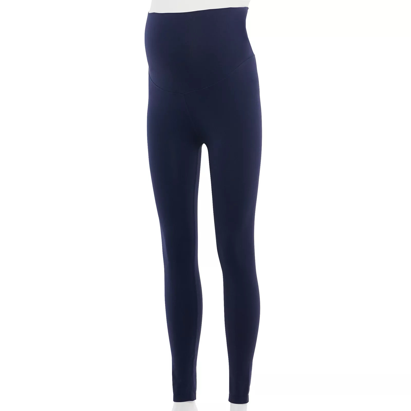 Maternity Modern Eternity Seamless Yoga Leggings, Women's, Size: Medium-Mat, Blue | Kohl's