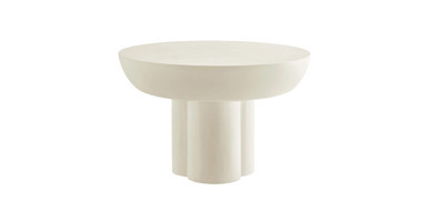 Doyers Round Concrete Coffee Table | Manhattan Home Design