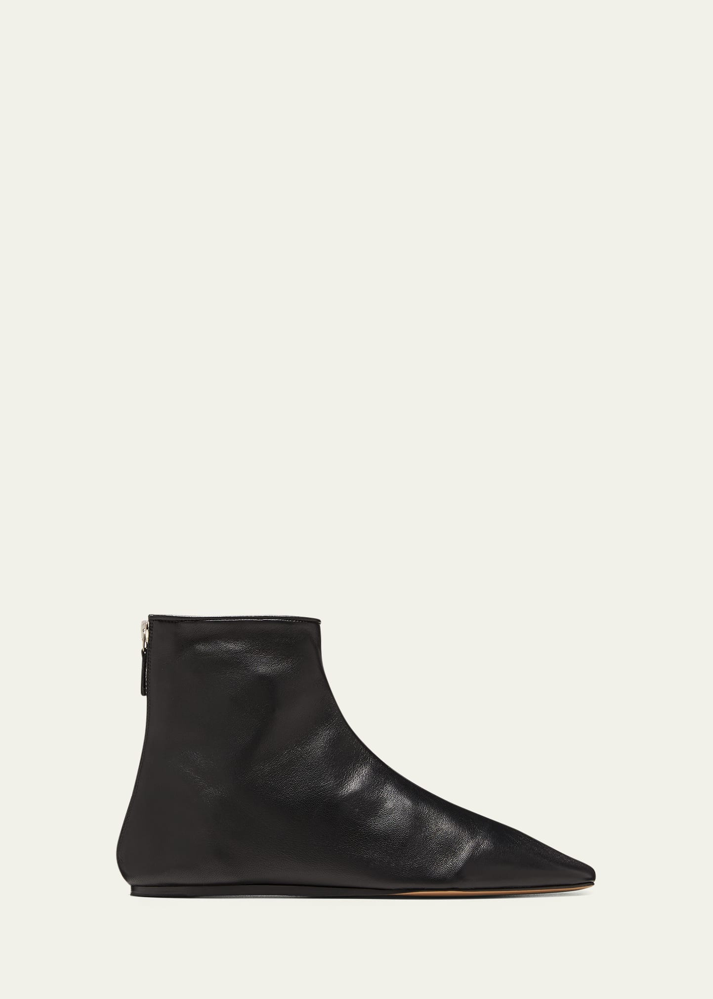 Le Monde Beryl Luna Calfskin Zip Booties | Bergdorf Goodman