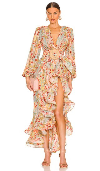 Luisa Maxi Dress in Multicolor | Revolve Clothing (Global)