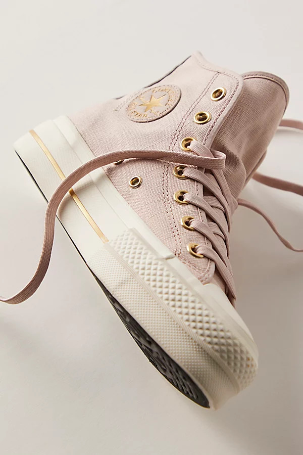 Chuck Taylor All Star Lift Tailored Lines High Top Sneakers | Free People (Global - UK&FR Excluded)