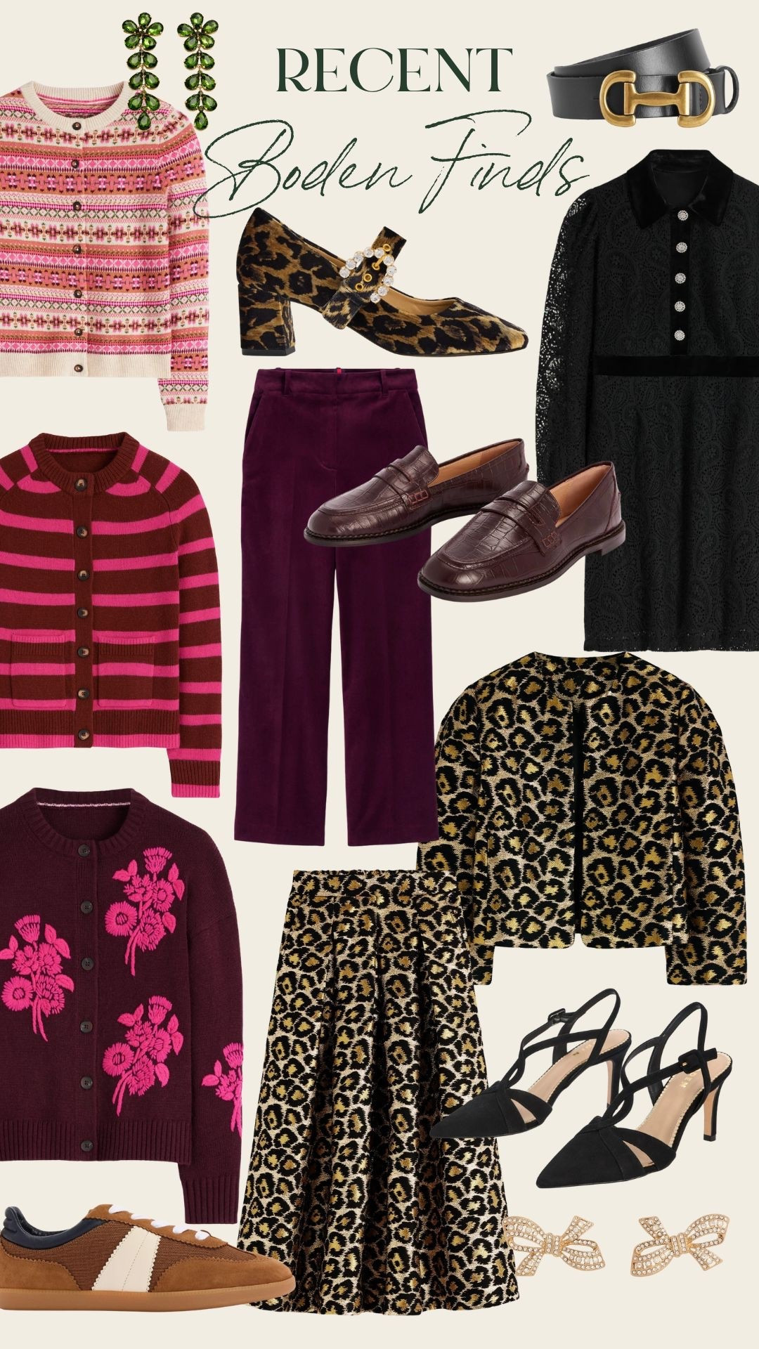 Recent finds from Boden! We stopped by their pop-up in NYC yesterday and they had so many cute new arrivals. One of my favorite brands to shop! @boden 💕