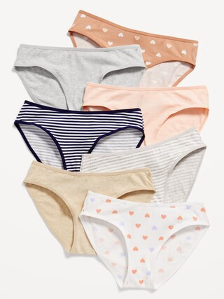 Bikini Underwear 7-Pack for Girls | Old Navy (US)