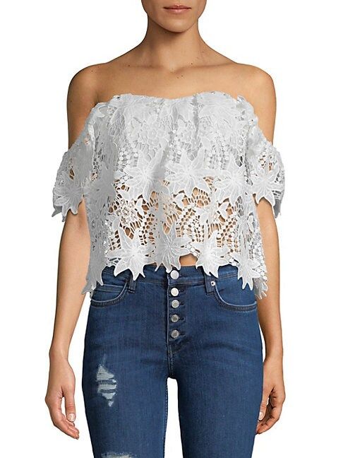 Adela Lace Top | Saks Fifth Avenue OFF 5TH