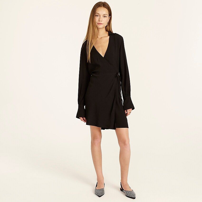 Drapey wrap dressItem BD409 
 Reviews
 
 
 
 
 
9 Reviews 
 
 |
 
 
Write a Review 
 
 
 
 
overa... | J.Crew US