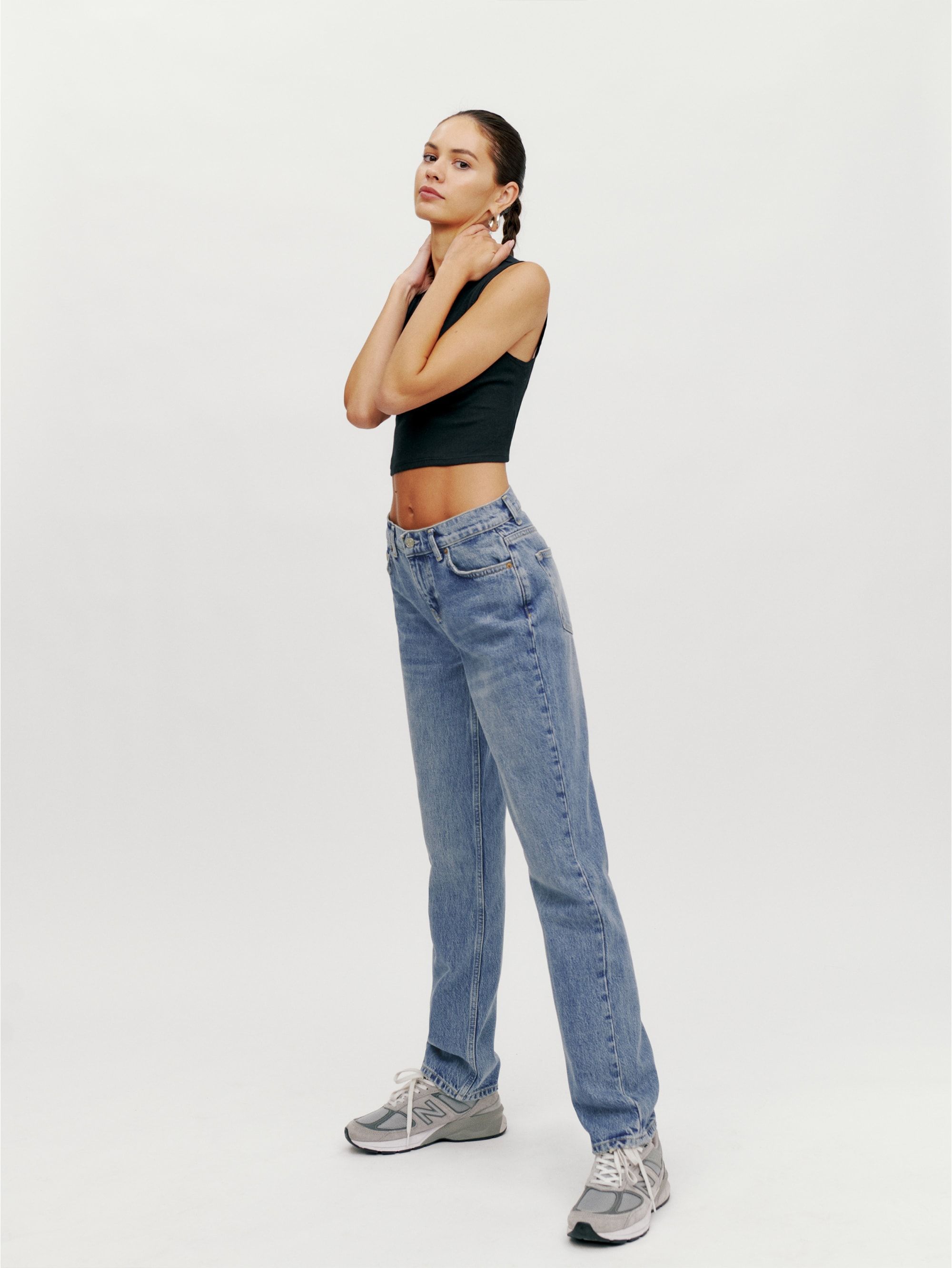 Addison Low Rise Relaxed Jeans | Reformation (US & AU)